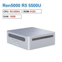 ราคา 2023 GenMachine New Mini PC มินิพีซี มินิคอมพิวเตอร์ Ren5000 5500U AMD Ryzen5 5500U CPU 2 1GHz Up to 4 0GHz Windows 10 11 DDR4 64GB WiFi6 NUC gaming pc รับประกัน 1 ปี (19515061582)