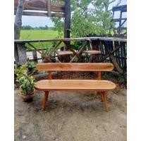 ราคา เก้าอี้ม้านั่งยาว ไม้มะค่าแผ่นเดียว ม้านั่งสนาม เก้าอี้มินิมอล โต๊ะกลางโซฟา เก้าอี้ยาวแต่งสวน ม้านั่งยาวสีธรรมชาติ ม้านั่งไม้ยาว (17431902307)