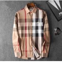 ราคา เสื้อเชิ้ตแขนยาวผู้ชาย Burberry ลายสก็อต ผ้าcotton100 เสื้อเชิ้ตเบอร์เบอรี่ผู้ชาย เสื้Burberry0086 เสื้อเชิ้ตสีกรมท่า (14267549433)