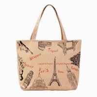 ราคา Tote bag กระเป๋าผ้าดิบสะพายไหล่ กระเป๋าถุงผ้าแบบมีซิปปิด ด้านในมีช่องเล็กผ้าหนาทนทา ไซร์ใส่เอกสาร A4 ได้ รุ่นTB001 (7957849735)