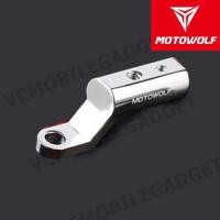 ราคา บาร์สั้น ขายึดกระจกมองข้าง ทำจากเหล็ก Motowolf แคชบาร์ แฮนด์บาร์ ขาจับไฟ ฐานยึดขาจับมือถือติดมอไซค์ ขาจับเอนกประสงค์ (8816282527)