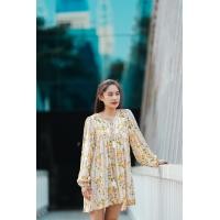 ราคา Chic No 9 Yellow Boho Dress เดรสโทนเหลือง เดรสโบฮีเมี่ยน ปัดซ้ายที่รูปเพื่อดูขนาดสินค้า (1365130079)