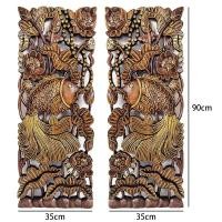 ราคา แผ่นไม้แกะสลัก แผ่นไม้สัก แผ่นไม้ติดผนังลายปลา ปลาติดผนัง ฉลุลายรูปปลา แผ่นไม้แขวนผนัง ตกแต่งบ้านเรือน รีสอร์ท โรงแรม (19164780174)