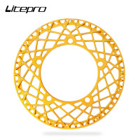 ราคา Litepro 58T ห่วงโซ่เดี่ยวจักรยานพับได้53T 56T เฟืองจักรยาน BMX จักรยานเสือหมอบ BCD 130MM Crankset อลูมิเนียมอัลลอย (11328909168)