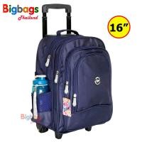 ราคา BigBagsThailandl กระเป๋านักเรียน กระเป๋าเป้มีล้อลาก Wheal สะพายหลัง16 นิ้ว รุ่น Spider Man 8526 new arrival (7902168344)