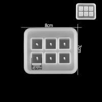 ราคา ต่างหูจี้ซิลิโคนแม่พิมพ์ยูวีอีพ็อกซี่เรซิ่นแม่พิมพ์ลูกบาศก์ลูกปัดหล่อแม่พิมพ์สำหรับ DIY เครื่องประดับทำสร้อยคอสร้อยข้อมือเครื่องมือ (11043917523)