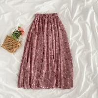 ราคา Cckoss พร้อมส่ง กระโปรงลายดอก ความยาวปานกลาง เอวยางยืด สไตล์ตะวันตก ลดอายุ หนุ่มน้อย เล็กสด กระโปรงลายดอกผ่าหน้า รักแรก (10945237904)