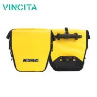 ราคา Vincita กระเป๋าแพนเนียร์เดี่ยวฝาม้วน คู่หลัง กันน้ำ 100 ราคาต่อคู่ 2ใบ วินสิตา B060WP V WATERPROOF LARGE PANNIER PAIR VINCITA STANDARD CLILP (1878714808)