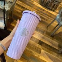 ราคา Starbuck Tumblers 2022 Straw Cup Free Gift Starbuck Coaster ถ้วยน้ำความจุขนาดใหญ่750Ml ทุเรียน Cup823 (20141077675)