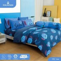 ราคา ผ้าปูที่นอน ผ้านวม Fountain ลายการ์ตูนลิขสิทธิ์แท้ ซูมซูม ชุดเครื่องนอน ผ้าปูที่นอน ผ้านวมครบเซ็ต ชุดเครื่องนอนฟาวน์เทน สดใส น่ารัก (20894764280)