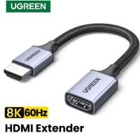 ราคา UGREEN รุ่น 15518 HDMI M to HDMI FM รองรับ 8K 60Hz HDMI 2 1 ยาว 25 cm HDMI Extension Cable for Monitor HDTV Project (20501729830)