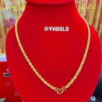 ราคา สร้อยคอทอง1บาท YHGOLD ทองคำแท้96 5 ขายได้จำนำได้ (15211290450)