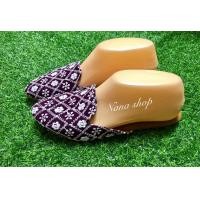 ราคา รองเท้าอินเดียแบบสวม งานปักสวยพื้นนิ่ม สวยใส่บายๆ (17907248078)