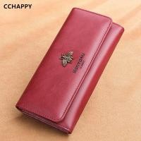ราคา CCHAPPY 100 หนังวัวแท้ยาวกระเป๋าสตางค์กระเป๋าถือผู้หญิงป้องกัน RFID ผู้ถือบัตรเครดิตคลัทช์กระเป๋าเงินหญิงกระเป๋าโทรศัพท์สุภาพสตรี (11619453724)