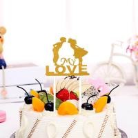 ราคา พร้อมส่ง ป้ายปักเค้ก ป้ายปักเค้กวันเกิด ป้ายปักเค้กอะคริลิค ป้ายปักตกแต่งเค้ก สีทอง หลายลายให้เลือก ป้าย Happy Birthday (19948214271)