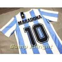ราคา Retro เสื้อบอลย้อนยุค Vintage ทีมชาติ อาเจนตินา เหย้า 1986 Argentina National Home 1986 10 MARADONA ในตำนาน (12509295815)