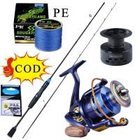 ราคา Sougayilang พร้อมส่งในไทย คันเบ็ดตกปลาและรอกตกปลาชุด1 8เมตร 2 1เมตร2ส่วนคันเบ็ด1000 4000ชุดรอกตกปลากับสายเบ็ดและเบ็ดตกปลาเบ็ตตกปลาคบ1ชุด เบ็ดตกปลาคบชุด (11143138795)