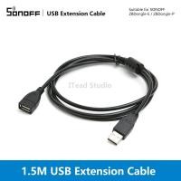ราคา ITEAD SONOFF สายต่อ USB 1 5 ม สำหรับ ZBDongle E ZBDongle P SONOFF Zigbee 3 0 USB Dongle Plus สายต่อ USB ชาย หญิง (17510626176)