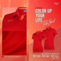 ราคา ใหม่ GRAND SPORT เสื้อโปโลแกรนด์สปอร์ตหญิง รุ่น 12 795 ใส่สบาย สีกรมท่า ขาว โอรส บานเย็น ส้ม แดง ฟ้า ม่วง เขียว (19109630781)