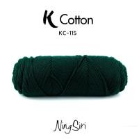 ราคา ไหมพรม คอตตอนเกาหลี NingSiri K Cotton สีพื้น คอตตอนนม ไหมนม เส้นใหญ่ Milk Cotton สี 1 20 (16570032977)