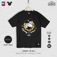 ราคา ส่งฟรี เสื้อยืด Mickey Mouse มิกกี้เมาส์ รุ่น MK 038 ลิขสิทธิ์แท้ วอลต์ ดิสนีย์ สีดำ เสื้อ Disney แท้ MLXL2XL (19435516334)