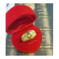 ราคา แหวน แหวนทองเคลือบ 010 แหวนหนัก 2 สลึง แหวนทองเคลือบแก้ว ทองสวย แหวนทอง แหวนทองชุบ แหวนทองสวย (17444865800)