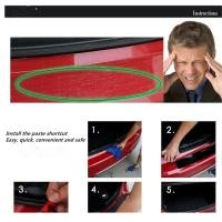 ราคา รถ Trunk ประตูแถบแผ่นป้องกันด้านหลังกันชนยาง Moldings Pad ฝาครอบ Strip รถยนต์สำหรับ Mercedes Benz E B C ML Class C204 S212 X166 W246 W242 W212 W205 W176 (12339695868)