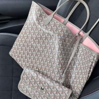 ราคา GOYARD กระเป๋าทรงสี่เหลี่ยมมีหูหิ้วสะพายไหล่เกาหลีสีชมพูและสีเทาแท้ แนะนำโดยบล็อกเกอร์สำหรับใช้ส่วนตัว แบ่งปันสายพันธุ์ที่ดี Xiaohongshu (20702879496)