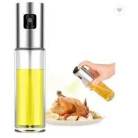 ราคา ขวดสเปรย์พ่นน้ำมัน 100 ml Oil Sprayer Dispenser Spray Bottle for Oil Versatile Glass Spray Olive Oil Bottle (19941104697)