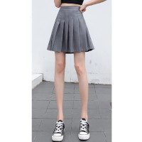 ราคา กระโปรงเทนนิส ยาว 18 นิ้ว เลือกสี สีขาว สีดำ สีเทา Tennis skirt long 48cm กระโปรงเทนนิสเอวสูง มีไซส์ถึง 5XL กระโปรงเทนนิสสาวอวบ (13393689839)