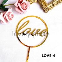 ราคา พร้อมส่ง ป้ายปักเค้ก ป้ายปักเค้กlove ป้ายปักเค้กวาเลนไทน (7918528276)