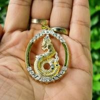 ราคา จี้ พญานาค ฝังเพชร มี4แบบให้เลือก งานหุ้มทองแท้หนา 5 ไมครอน ฝังเพชร ไม่ลอก ไม่ดำ สามารถใส่อาบน้ำได้ ช่วยโชคลาภ เสริมดวง (8776632110)