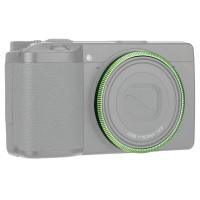 ราคา JJC ตกแต่งแหวนเลนส์โลหะสำหรับ Ricoh GRIII อะไหล่กล้องถ่ายรูป GR3 Ricoh GN 1หมวก (3696308214)