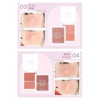 ราคา MC5085 MEILINDA SKIN BLUSH DUO เมลินดา สกิน บลัช ดูโอ บลัชออนงานผิว ปัดแก้มสวยฉ่ำเป็นธรรมชาติ เนื้อสัมผัสนุ่มเนียนละเอียด เกลี่ยง่าย สีสันสวยงาม (12448994620)