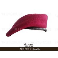 ราคา หมวกเบเรต์แดง สักหลาด (1426024297)