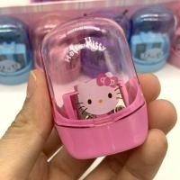 ราคา กบเหลาดินสอ ลายการ์ตูน มี 2 ช่อง แบบใส พร้อมที่เก็บเศษไม้ (21271727294)