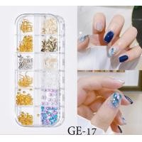 ราคา DIYเปลือกหอยแต่งเล็บ เปลือกหอย ตกแต่งเล็บ เปลือกหอยแต่งเล็บแบบบาง ติดง่าย12 เซลล์ (9116521426)