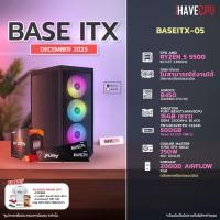 ราคา iHAVECPU คอมประกอบ BASEITX 05 AMD RYZEN 5 5500 3 6GHz 6C 12T ไม่มีการ์ดจอ ASROCK B450 GAMING ITX ac KINGSTON FURY BEAST x iHAVECPU 16GB 8x2 DDR4 3200MHz BLACK (21111339711)