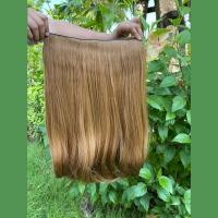 ราคา แฮร์พีช hairpiece แฮร์พีช calawigs ชิ้นหนาพิเศษไหมด้านเหมือนผมจริง แฮร์พีชตรงปลายงุ้ม รหัส L500 กว้าง28cm ยาว50cm (7138762053)