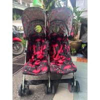 ราคา รถเข็นแฝด รถเข็นพี่น้อง Cosatto Baby trend สีสวยมากๆ สภาพสวย 90 พับเก็บเล็ก (20174041751)
