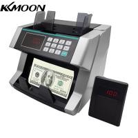 ราคา KKmoon เครื่องนับเงินปลอมเครื่องตรวจนับธนบัตรเงินอัตโนมัติการตรวจจับ Fast นับความเร็วโหลดทางด้านบน Bill เครื่องนับ UV MG IR สำหรับยูโรแบงค์ดอลลาร์เพิ่มและชุดโหมด (17175834992)