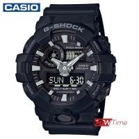 ราคา Casio G Shock นาฬิกาข้อมือสุภาพบุรุษ สายเรซิ่น รุ่น GA 700 1BDR สีดำ (1875962909)
