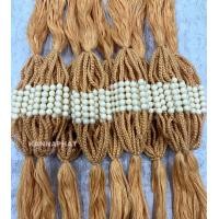 ราคา ด้าย ผูกข้อมือ สีคาราเมล สีหวาน ไหม มัดมือ ด้ายสายสิญจน์ ลูกปัดสีครีม 5 เม็ด ครูบาบุญชุ่ม (20891283961)