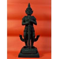ราคา หลวงพ่อเพี้ยน วัดเกริ่นกฐิน ท้าวเวสสุวรรณ เนื้อทองเหลืองรมดำ ที่ระลึกงานทอดกฐิน วัดเกริ่นกฐิน ปี 2557 สูง 24 cm พระเครื่อง แท้ วัตถุมงคล (12139918429)