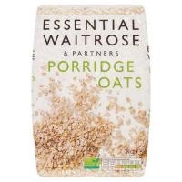 ราคา Essential Waitrose Porridge Oats 1 kg เวทโทรส ข้าวโอ๊ต 100 ปรุงสุกเร็ว พร้อมทาน 1kg (21187369591)