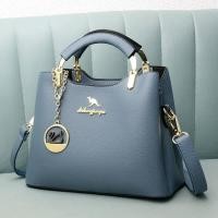 ราคา กระเป๋าสะพายกระเป๋าถือเป้สะพายหลังหนังจิงโจ้กระเป๋าถือขนาดใหญ่สีขาวผู้หญิง (12820060862)