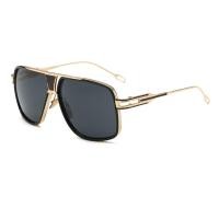 ราคา 2023 New Fashion Brand Designer Vintage Metal Sunglasses Men Women Rays UV400 Mirror Party Luxury Square Outdoor Sun Glasses Top (20085066326)