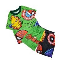 ราคา ชุดเด็กผู้ชาย ไซส์ SS ชุดเด็กลายการ์ตูน ผ้ามัน 6 เดือน 1 5 ขวบ MIC0010 (20604321791)