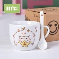 ราคา แก้ว ความจุ 200 มล 5 ลายน่ารัก ถ้วยกาแฟ ช้อน แก้วลายสัตว์น่ารัก แก้วลายการ์ตูน แก้วเซรามิก (16436859370)