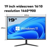 ราคา LED monitor จอคอมพิวเตอร์ ขนาด 19 นิ้ว wide screen คละรุ่น สภาพสวย พร้อมใช้งาน จอมอนิเตอร์ Full HD หน้าจอคอมพิวเตอร์ (19966360666)